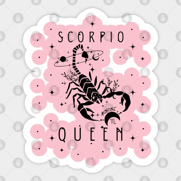 Scorpio Sticker by M.Y